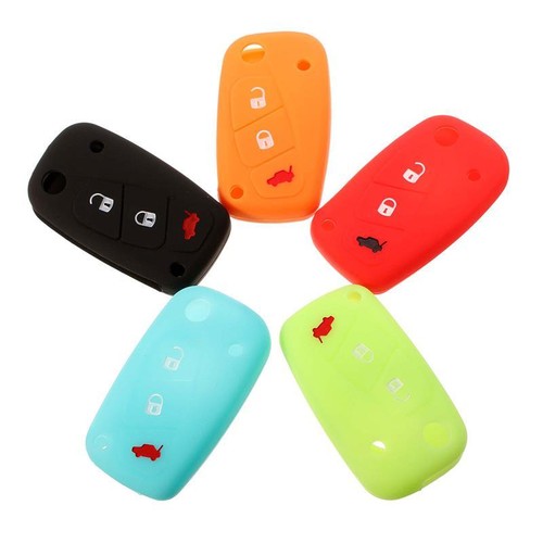 Cover silicone chiave fiat 500 - cover,
