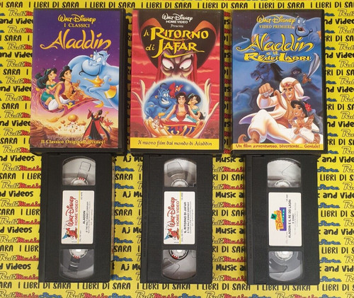 Vhs film aladdin - film, 1