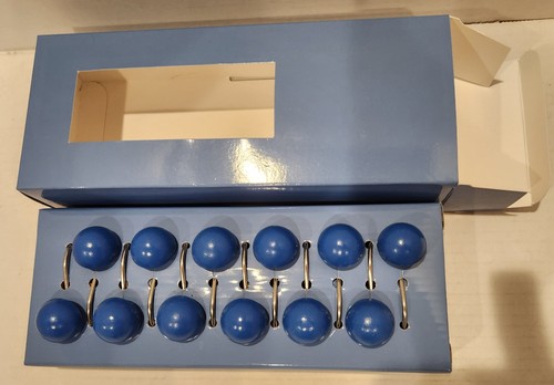 Ganci per tenda doccia - , blu