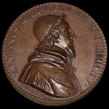 Medaglia cardinale De Richelieu