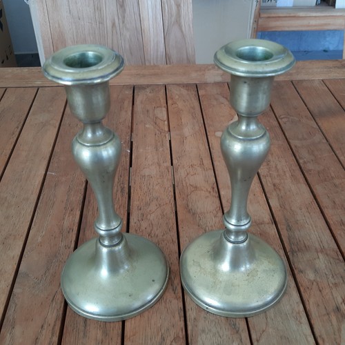 Coppia candelabri ottone - coppia,