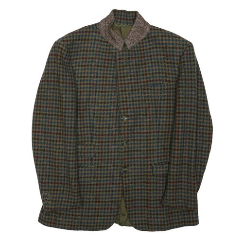 Giacca donna lana scozzese - in,