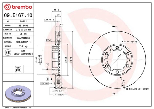 Dischi freno prime brembo - 2,