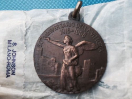 Medaglia cinquantenario della - medaglia,