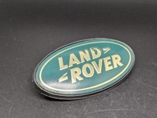 LAND ROVER 72MM LOGO SIGLA EMBLEMA FREGIO STEMMA SCRITTA TARGHETTA BADGE TARGA