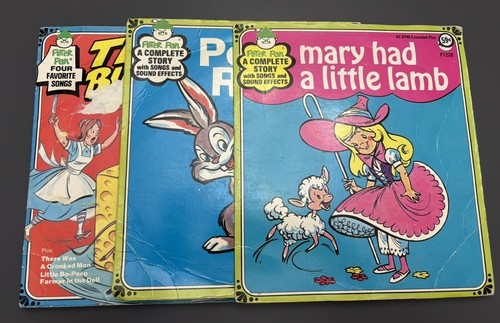 Vtg peter pan records - pan,