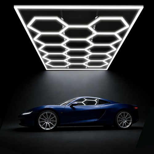 Plafoniera led esagonale - plafoniera,