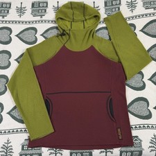 Melanzana Felpa con Cappuccio