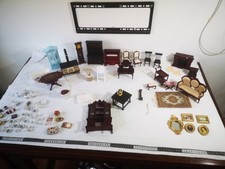 casa delle bambole dollhouse collectors rba grande lotto mobili vittoriani