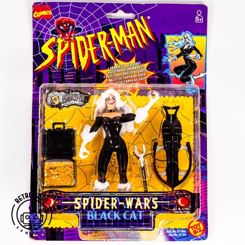 Black cat toy biz 1996 - black, marvel