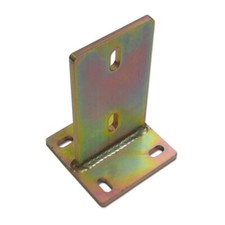 Supporto Staffa a scomparsa per travi e pilastri in legno, spessore 8 mm