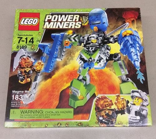 Lego power miners 8189 magma - power,
