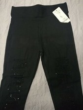 LEGGINGS DONNA CON TAGLI E