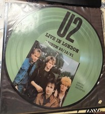 Vinili 33 giri picture - U2 Live in London 20/12/81