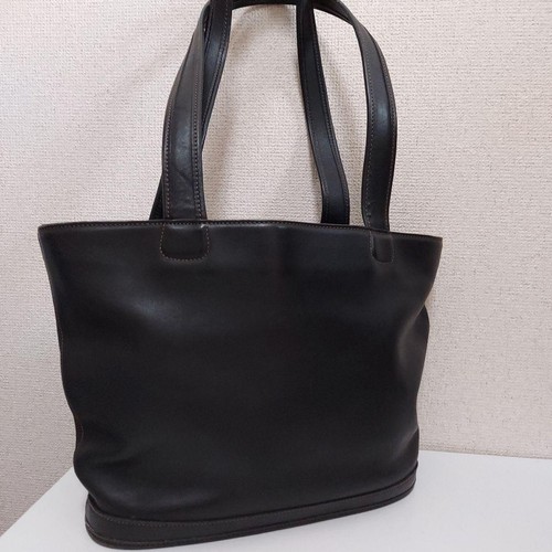 Old coach shoulder bag made - old,