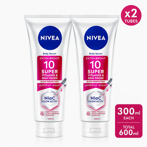 Nivea extra bright 300ml - 2x,