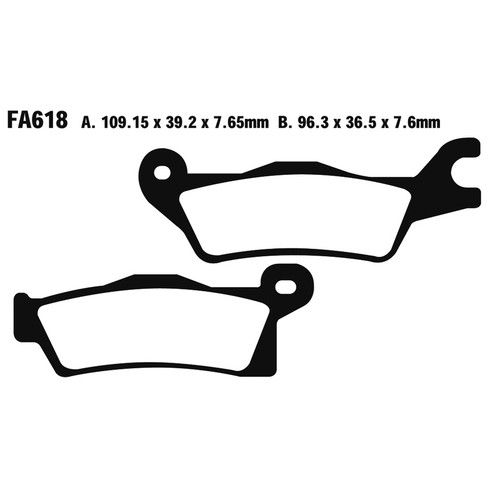 Pastiglie freno per moto - freno, quad