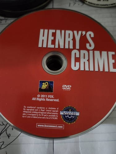 Henry crime dvd - (2011, dvd)