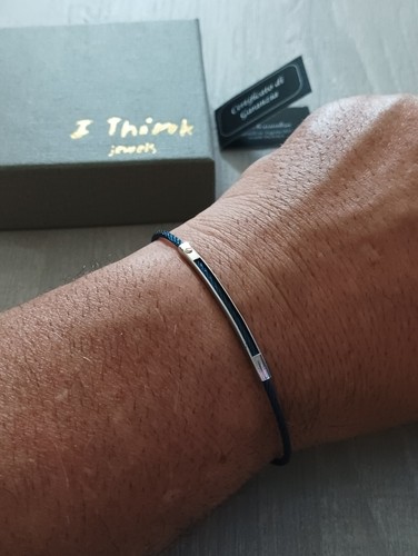 Bracciale acciaio 316l argento - 316l,