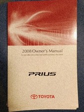 2008 Toyota Prius Owner