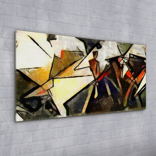 Quadro geometrico stampa vetro