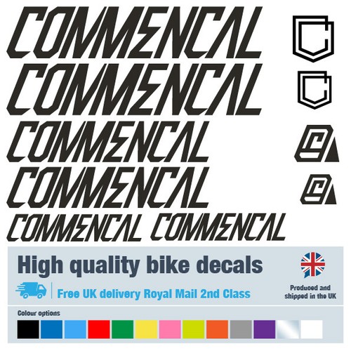 Etichette decalcomanie bici