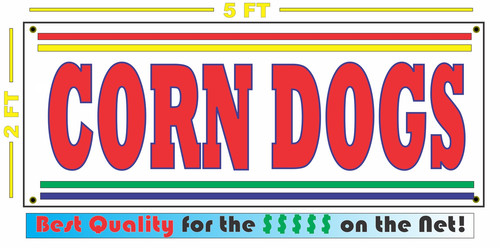 Insegna banner cani - mais, nuovo
