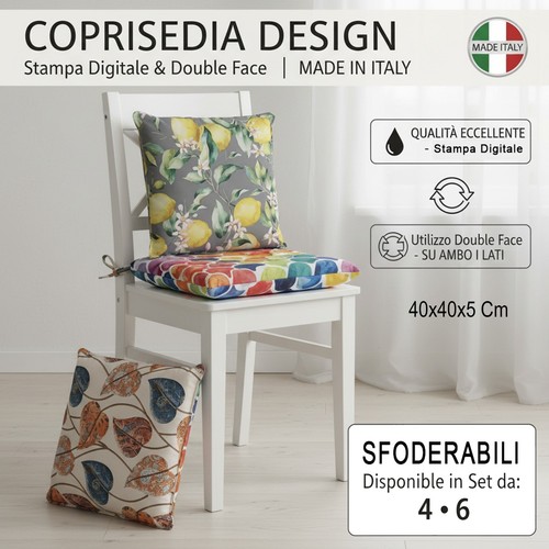 Cuscini sedie 40x40 - sedie,