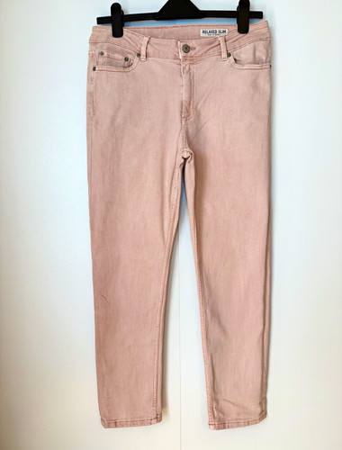 Jeans relaxed slim rosa uk - m&s,