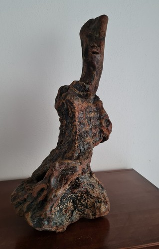 Natural wood sculpture - wood,