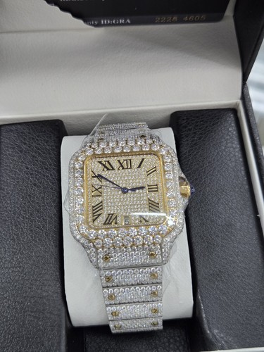 Orologio moissanite cassa - moissanite,, e