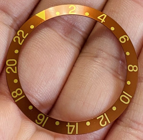 Inserto marrone rolex per gmt - per,
