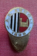 DISTINTIVO SMALTATO ASSOCIAZIONE SPORTIVA ASCOLI 1898  S. JOHNSON MILANO