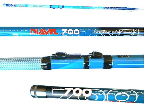Canna diavel 5mt pesca - canna,