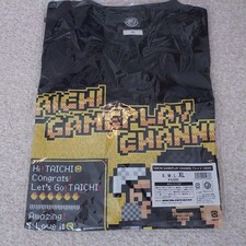 T-shirt Taichi New Japan Pro-Wrestling XL bianca logo taglio personalizzato