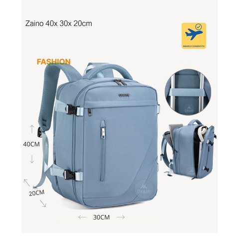Zaino viaggio misure - zaino,