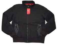Puma Uomo Track Jacket - Full Zip - Nero Taglia S - Cappotto Invernale Top - Nuovo