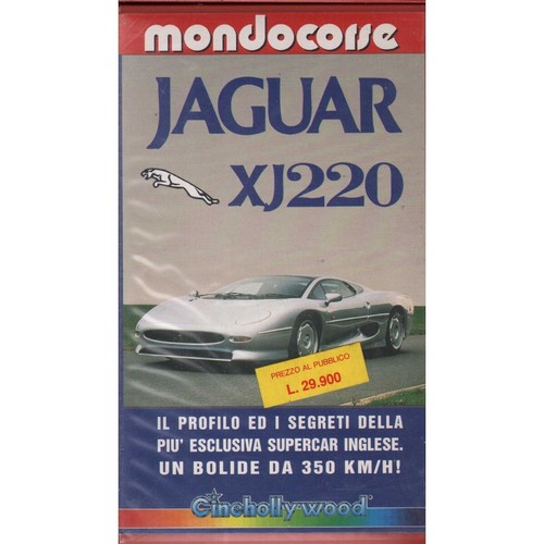 Jaguar xj220 vhs - jaguar,