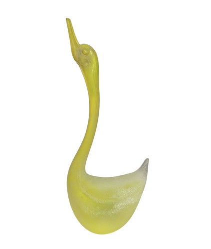 Cigno vetro scavo yellow swan - scavo,