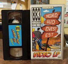 883 Nord Sud Ovest Est VIDEO LP 1993 VHS PAL Italia RARA Leggere Descrizione