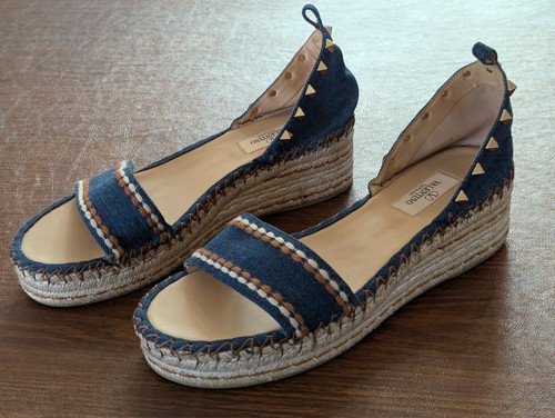 Sandali con zeppa - , valentino