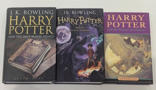 Harry potter hardback - harry, x3