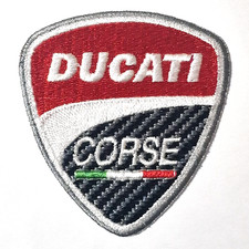 PATCH TOPPA MOTO DUCATI CORSE, TERMOADESIVA Dim. 7,5x7 cm