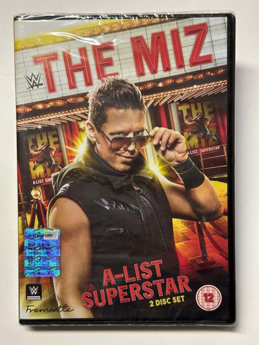Dvd wwe the miz list - miz:, a-list