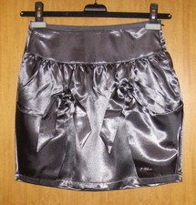 SPLENDIDA GONNA ALVIERO MARTINI 1^ CLASSE RASO GRIGIO (XL BIMBA) (38/40 DONNA)