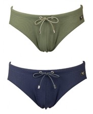 Slip mare EMPORIO ARMANI costume piscina elastico in vita con coulisse esterna b