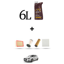 HOFFCAR Kit tagliando 4 FILTRI