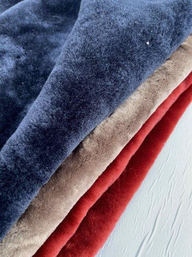 Scampoli pelle shearling - pelle, di
