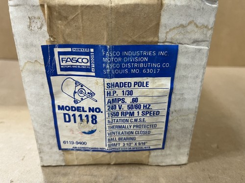Fasco d1118 motore palo - motore,