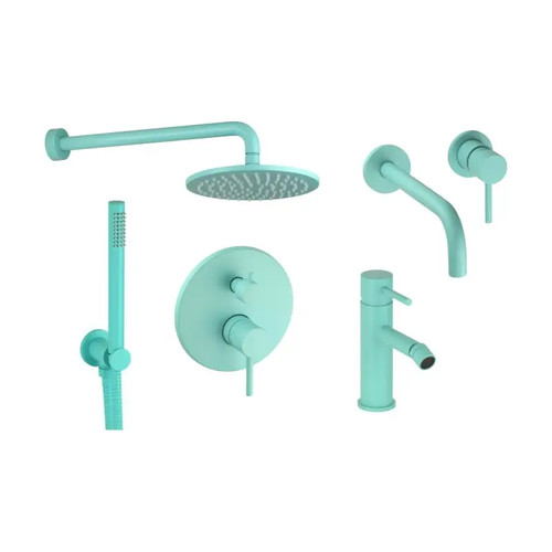 Kit miscelatori lavabo - , muro